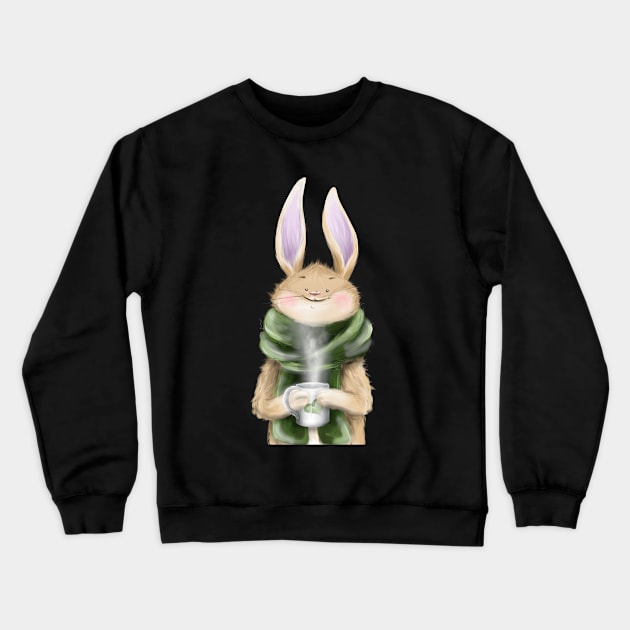 rabbit Crewneck Sweatshirt by pimkie